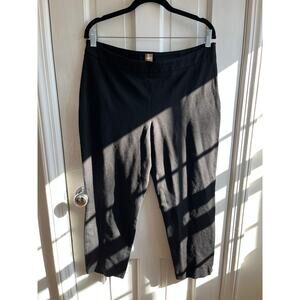 BOSS Hugo Boss Women's Black Ponte Legging Pants - Size 12 - Stretch Knit